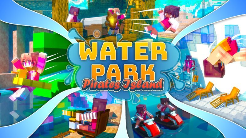 Water Park Pirates Island by Cubed Creations (Minecraft Marketplace Map for Bedrock Edition) - Minecraft Marketplace